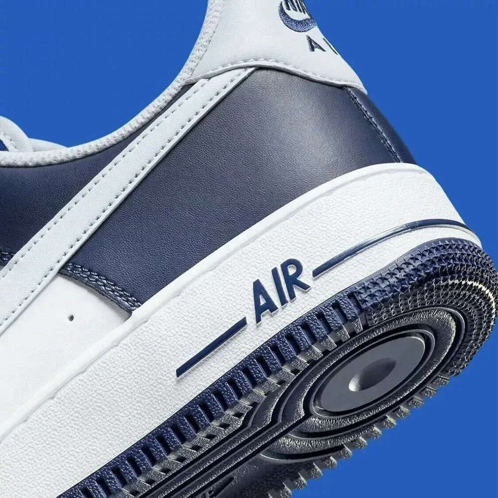 Nike Air Force 1 '07 LV8 Shoes White Game Royal Blue Retro FQ8825-100 Mens Sz 13 - Picture 8 of 10